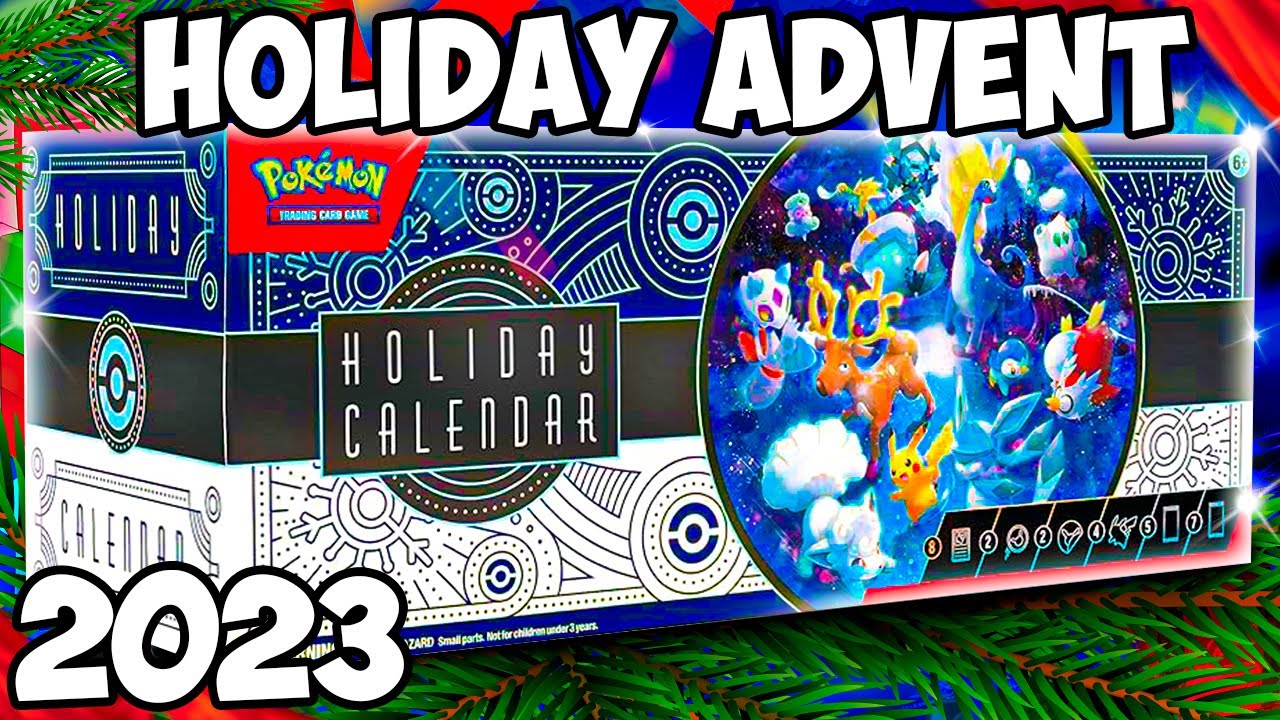 Opening Pokemon Holiday Advent Calendar 2023 + Paldea Adventure