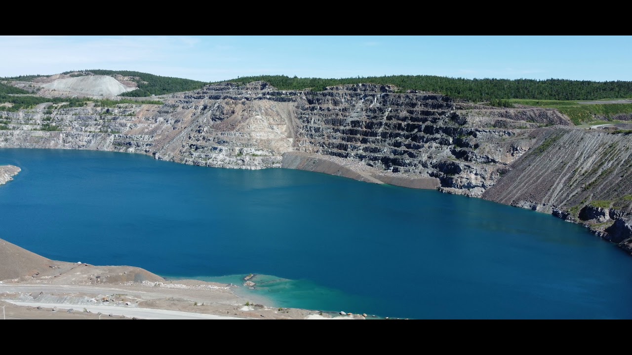 Black Lake Thetford Mines Quebec Canada YouTube