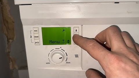 Worcester Bosch 28cdi compact service engineer menus and range rating(how to)