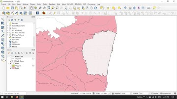 QGIS Tutorials 35: How to use Clip tool in QGIS | Beginners | QGIS 3.22 | Vector Clipping