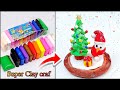 Super Clay craft christmas ideas| christmas project for kids Idea| super Clay christmas craft ideas