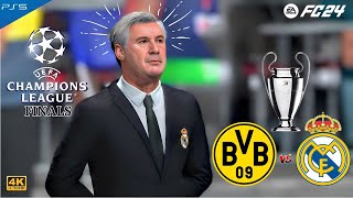 Borussia Dortmund Vs Real Madrid | UEFA Champions League Finals | FC24 Gameplay