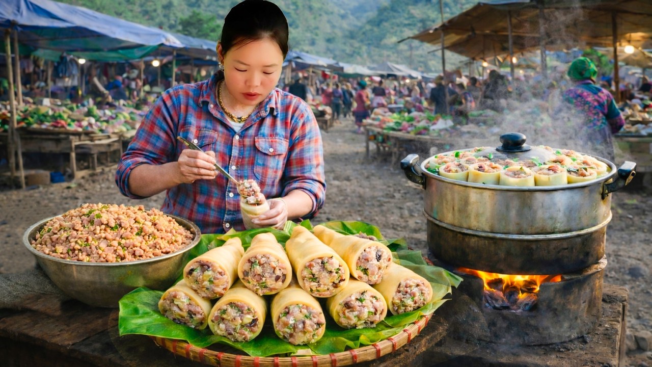 Secret Recipe: How to Make Best-Selling Stuffed Bamboo Shoots with Pork | Market Cooking