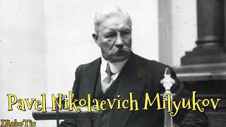 Pavel Nikolayevich Milyukov - Deputy of the State Duma "Russia for Russians" 12/04/1909