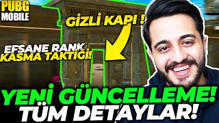 OFF BUNEEE! YENİ GÜNCELLEME HAKKINDA HERŞEY! YENİ RANK KASMA TAKTİĞİ! Pubg mobile