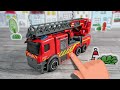 Пожарная машина Dickie Toys Mercedes со светом и звуком, 23 см 3714011