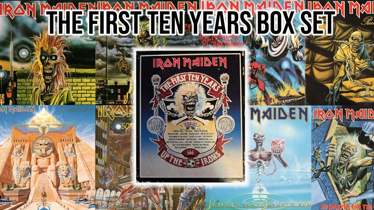 Iron Maiden - The First Ten Years CD Box Set - YouTube