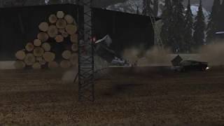 FlatOut Ultimate Carnage - Jump on the car