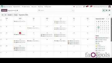 Odoo Universal Appointments and Time Reservations v17 by faOtools overview