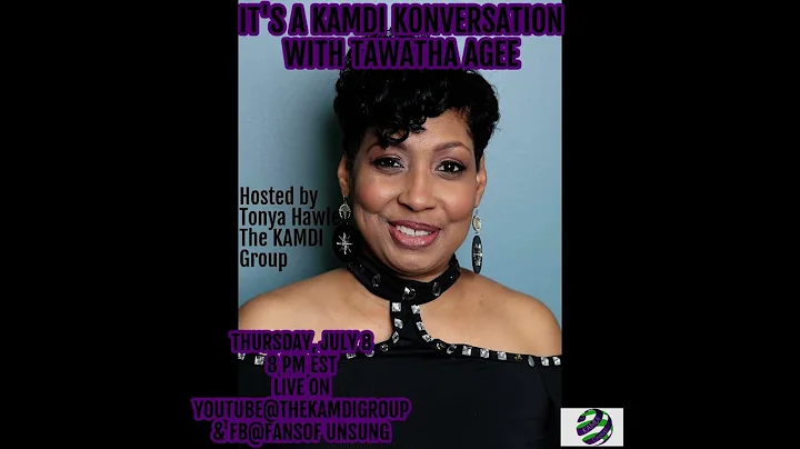 It's a KAMDI Konversation with Tawatha Agee
