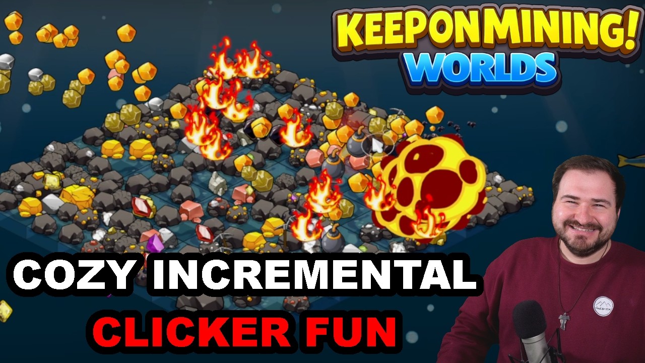 Keep on Mining Worlds - COZY INCREMENTAL CLICKER FUN - YouTube