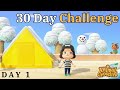 Day 1 of creating an island in only 30 days  animal crossing new horizons