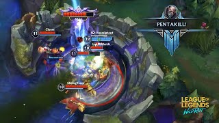 PENTAKILL Wild Rift 1V5 | LoL Wild Rift Montage