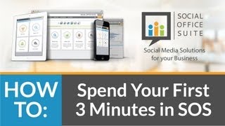 SOS Tutorial: Set Up Your Social Office Suite Account in Three Minutes screenshot 1