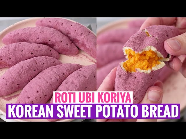 Korean Sweet Potato Cake | QMLY Delights | cake, egg, sweet potato, sponge  cake, milk | Naked Sweet Potato Cake by QMLY Delights Temperature: 160C  Baking Time: 35-40 minutes Pan: 15cm round