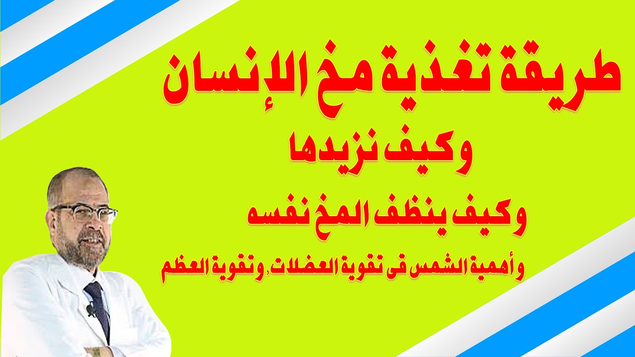 طريقة تغذية مخ الانسان وكيف نزيدها, وكيف ينظف المخ نفسه| واهمية الشمس قى تقوية العضلات, وتقوية العظم