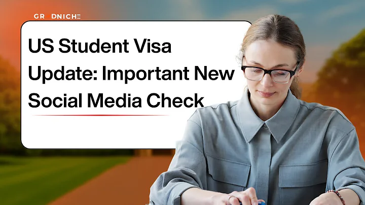 US Student Visa SHOCKER New Social Media Check for F-1 Visas