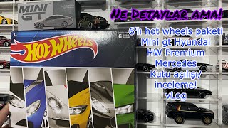 Bu nasıl bir Hot Wheels kutusu? / 6’lı Hot Wheels, Tekli HW Pre. ve Mini GT Kutu açılışı!