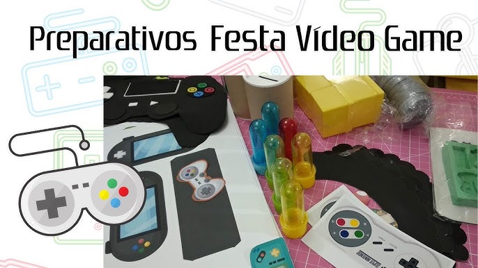 Bolo Chantininho Vídeo Game Joystick