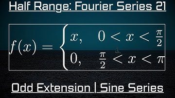 How To Find The Odd Extension Of A Function In Fourier Series