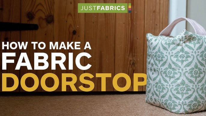 how-to-make-a-fabric-doorstop-just-fabrics-youtube for Free Printable Free Doorstop Patterns How To Make A Fabric Doorstop | Just Fabrics - YouTube for Free Printable Free Doorstop Patterns