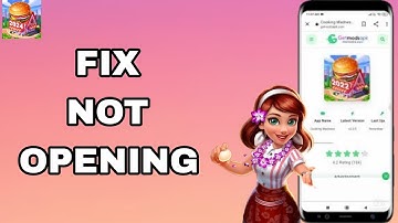 How To Fix And Solve Not Opening On Cooking Madness App | Final Solution