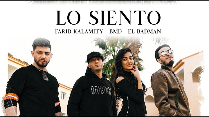 Lo Siento - @faridkalamity  X BMD  X @adelsweezy  (clip officiel)