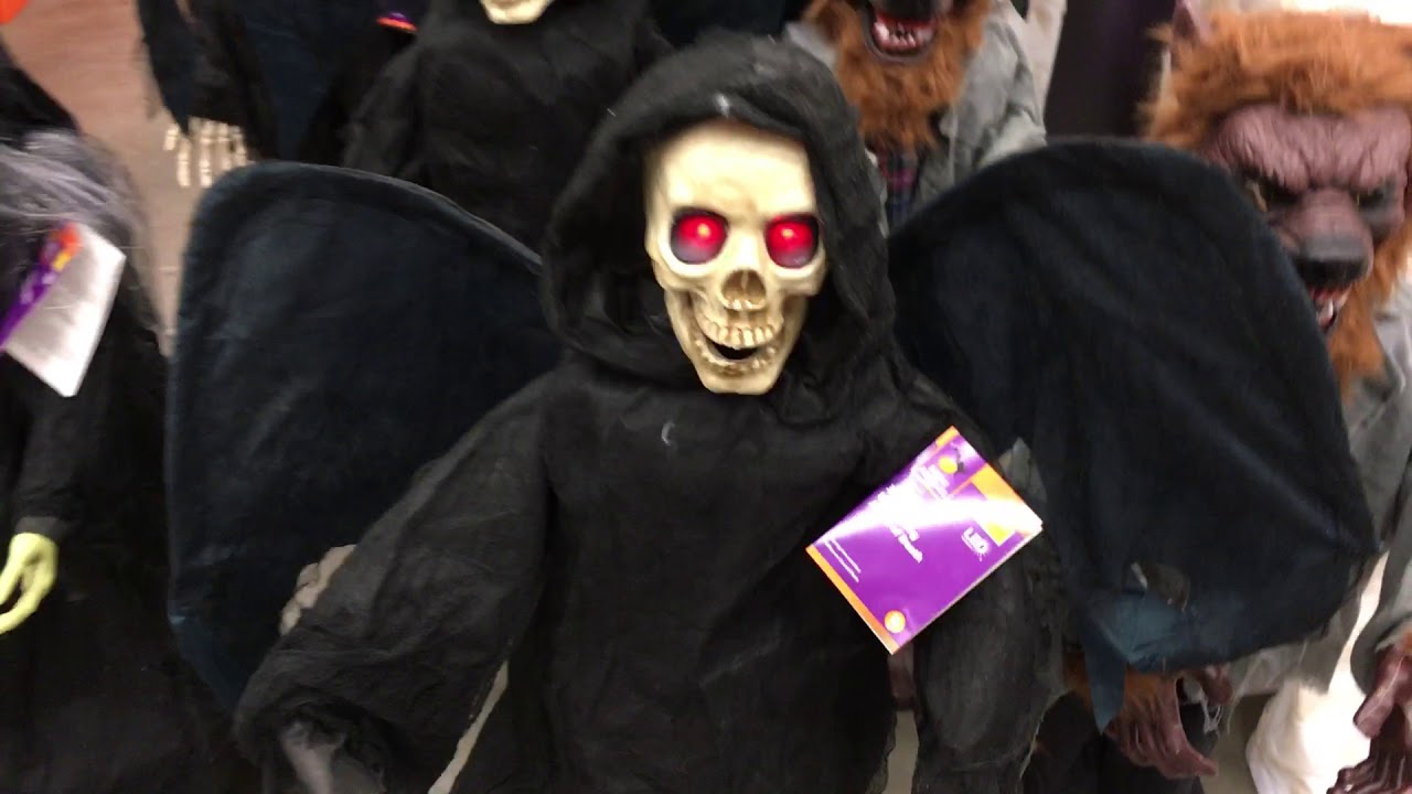  Home Depot Halloween 2019 3ft Angel of Death YouTube