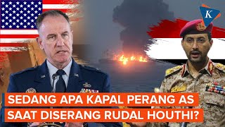 Sedang Apa Kapal Perang As Saat Diserang Rentetan Rudal Dan Drone Houthi