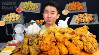 4 crispy fried chicken that are surprised by the taste ASMR Mukbang Korean Food Real Sound