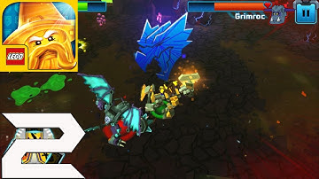 Lego Nexo Knights Merlok 2 0 - Axl battle suits | Grimroc boss gameplay walkthrough android/ios