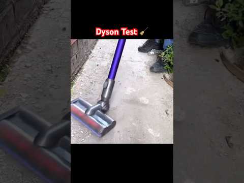 Dyson dış alan testi 🧹 Dyson’la inşaat kalıntısı temizlemek 👌