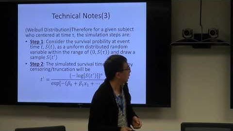 SurvSim: SAS Macro for Survival Data Simulation Conditions on Covariates - Al Li