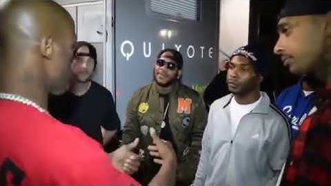 The day when DMX and Nipsey Hussle run into each other!