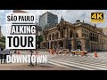Centro de São Paulo SP Walking Tour | 4K Walk