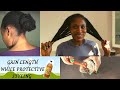 DO This while wearing protective style for Over a long period & Grow long, thick Hair easily