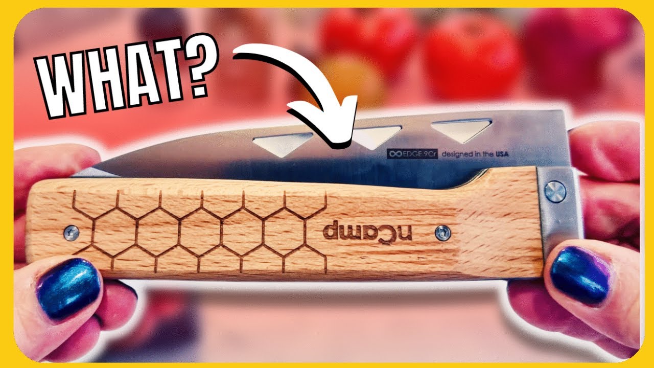 This foldable camping food prep knife CHANGES EVERYTHING! YouTube
