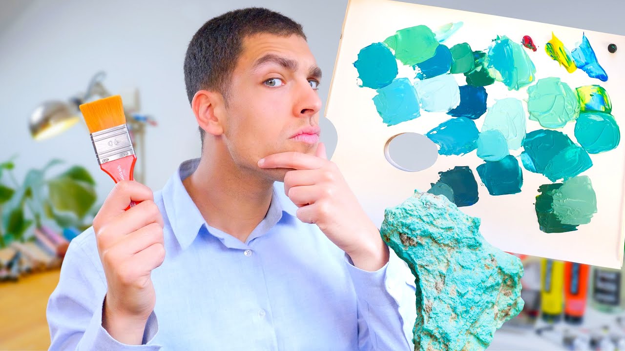 Comment obtenir la couleur turquoise en peinture ? 