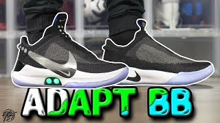Nike ADAPT BB First Impressions Review! Auto Lacing Shoes!