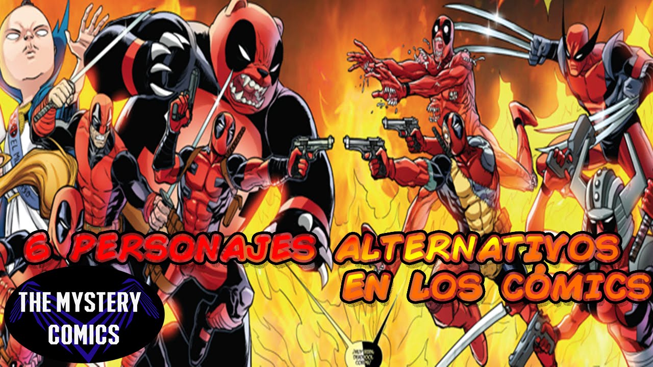 6 personajes alternativos en los cómics