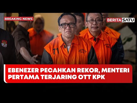 Ebenezer Menteri Pertama Kabinet Merah Putih Terjerat OTT KPK #Beritasatu