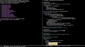 Emacs: Dired subtree has a toggle!