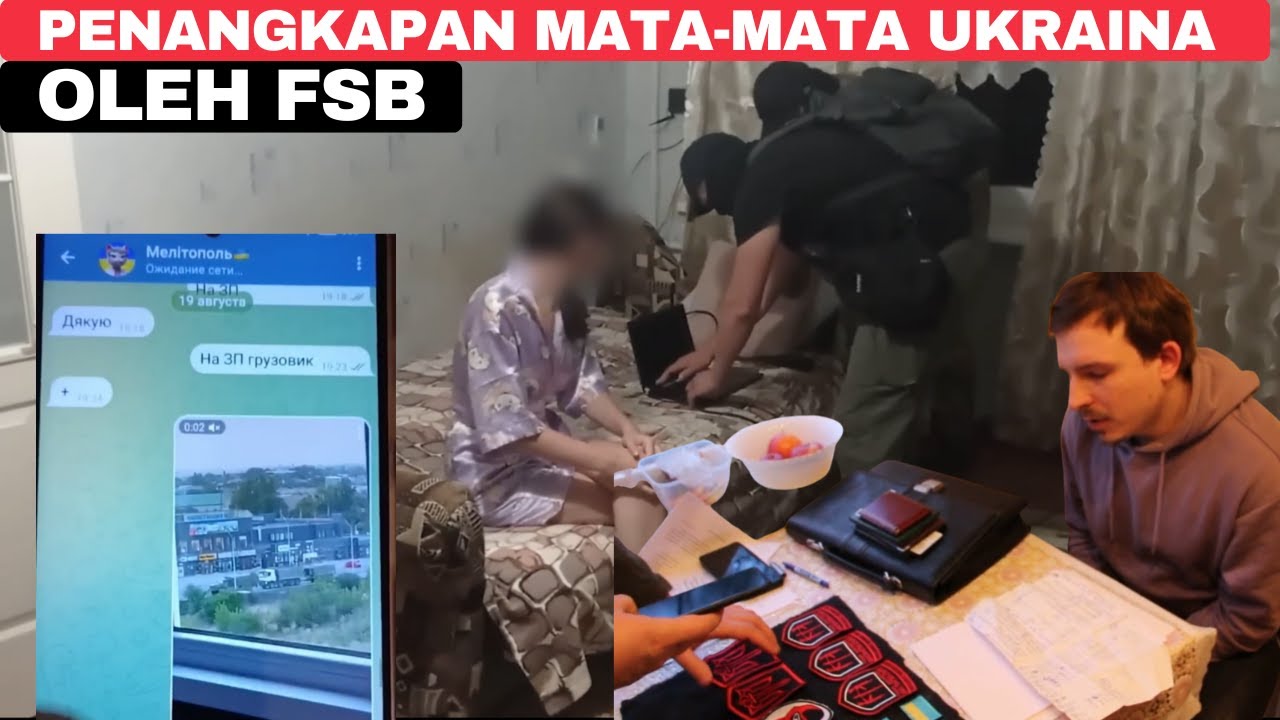 Jaringan Intelijen Ukraina ditangkap oleh FSB