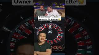 Drake Makes The Casino Owner Cry On Roulette! #drake #roulette #casino #maxwin #highroller #bigwin