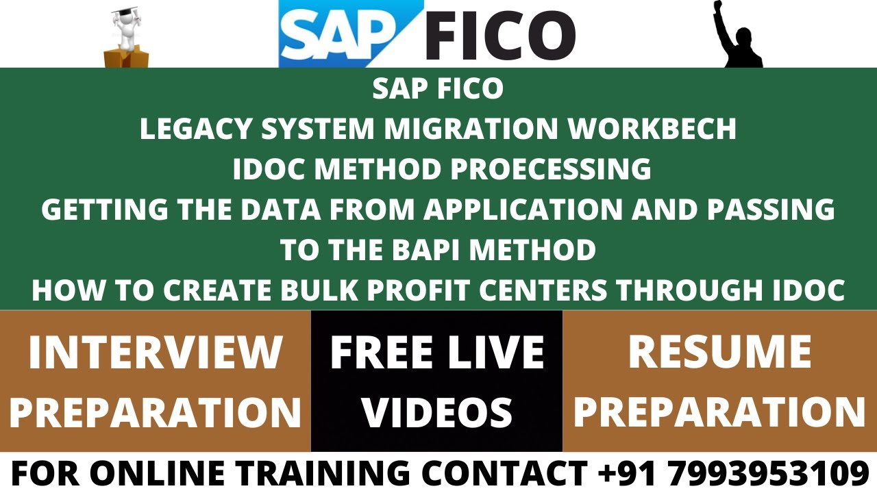 SAP FICO, LEGACY SYSTEM MIGRATION WORKBENCH, BULK PROFIT CENTERS ...