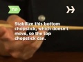 Locomolife  how to use and hold chopstick