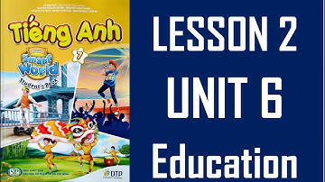 [TIẾNG ANH 7] [MỚI 2022] - I Learn Smart World 7 - Unit 6.  EDUCATION - LESSON 2