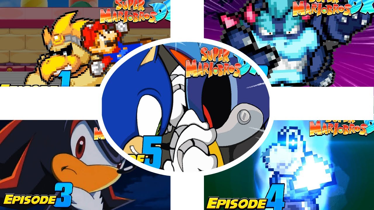 Super Mario Bros. DX: Fight Scenes - (Episode 1-5)