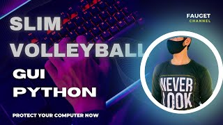 SLIM VOLLEYBALL IN PYTHON screenshot 4