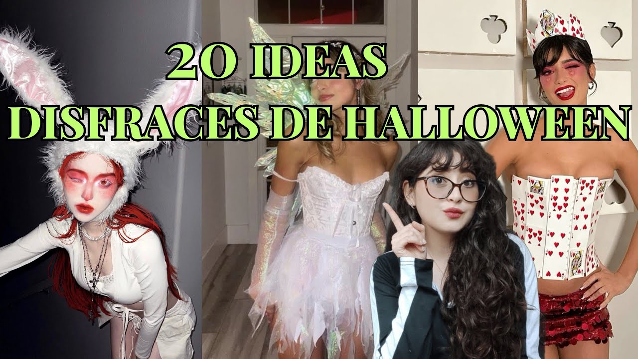 ★⋆20 Ideas de Disfraces de Halloween⋆★